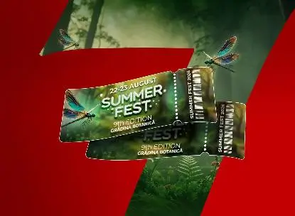 1 din 5 invitații pentru doi la Summer Fest